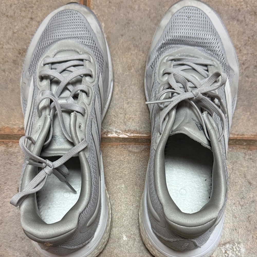 adidas Gray Athletic Shoes